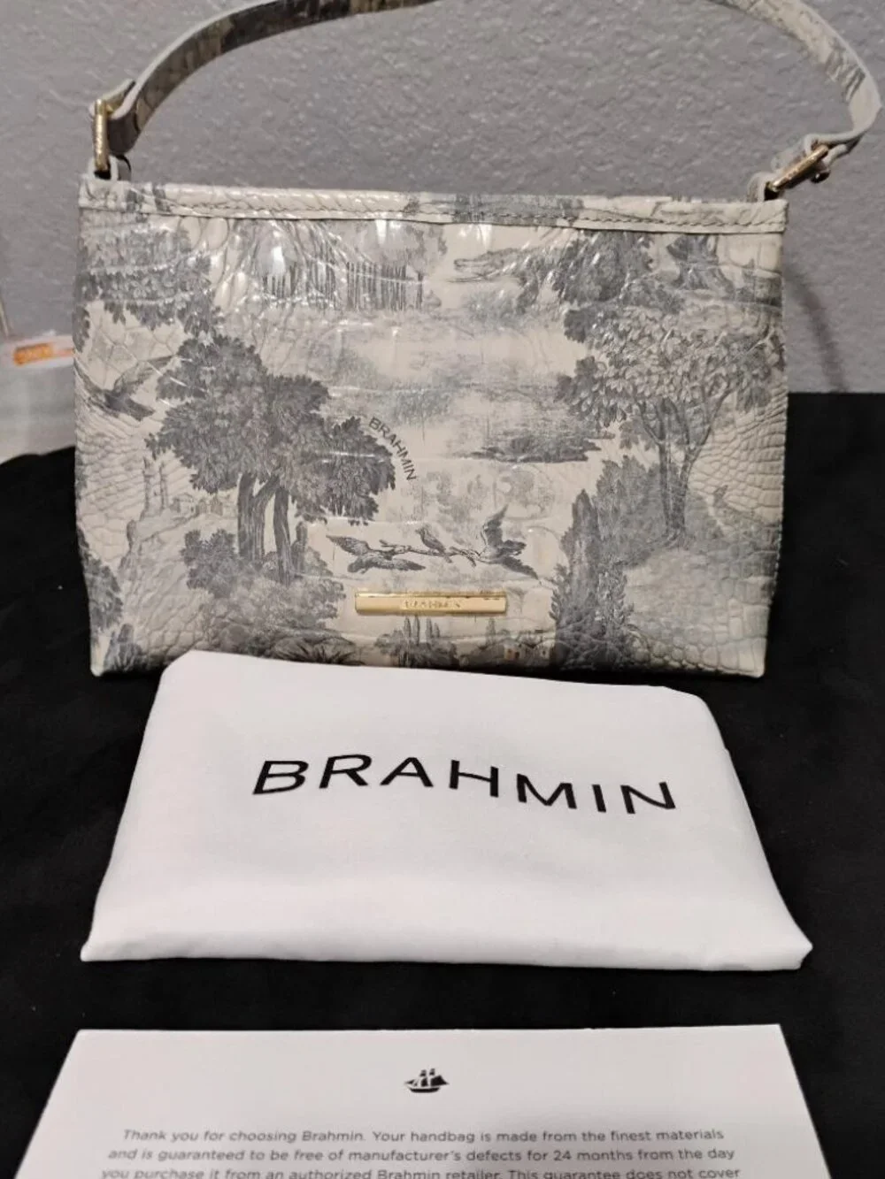 Brahmin Lorelei Mindful Garden Melbourne Shoulder Bag NWT